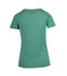 A green marl women's t-shirt featuring a classic crew neck and short sleeves, with a simple design.