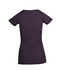 A women's raw cotton wave t-shirt in dark grey, featuring a simple, sleek design with a logo.