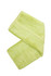 A light green bamboo hand towel folded neatly, featuring a soft texture and a simple design.
