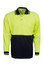 Cotton Back Coolfast Hi Vis Polo Shirt, Long Sleeve