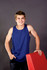 Premium Pre-shrunk Cotton Singlet (White)