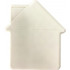 A white house-shaped mint card, featuring a simple and unique design, suitable for promotional purposes.