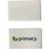 A mint card in a white casing featuring a branding logo and a sleek design.