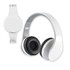White Hyper Bluetooth Headphones with a sleek design, featuring soft ear cushions and an adjustable headband.