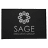 A black box featuring a circular logo and the text "SAGE EXECUTIVE GROUP" in silver.