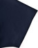 A close-up of a navy poly/cotton polo shirt showcasing the sleeve detail and stitching. The shirt features a logo.