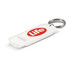 A safety whistle with a keyring attachment, featuring a prominent red logo that reads "Life."
