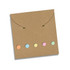 A Cameo Pocket Pad featuring a kraft paper envelope with five colored sticky notes in pastel shades.