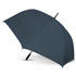 A Hydra Sports Umbrella in a dark blue color, featuring a sturdy handle and a curved canopy design.