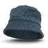 A dark blue Terry Towelling Bucket Hat with a soft, textured fabric. It features a round brim and no visible branding.