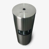 Zogics stainless steel wipes dispenser featuring dome top and sleek finish