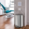 13 Gal Semi-Round Trash Can
