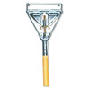 Boardwalk Quick Change Metal Head Mop Handle for No. 20 & Up Heads, 54in Wood Handle, 605 (BWK605)