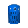 Ex Cell Kaiser 40 Gallon Round Recycling Bin