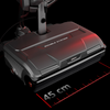 DS4 floor cleaner with dual rotating brushes and 17.1-inch wide cleaning path