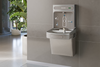 Touchless bottle filling station for high traffic areas