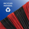 O-Cedar PowerCorner broom bristles made with recycled material