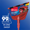 O-Cedar PowerCorner One Sweep broom removes over 99% of dust and dirt in one sweep