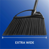 O-Cedar outdoor broom with extra wide angled broom head