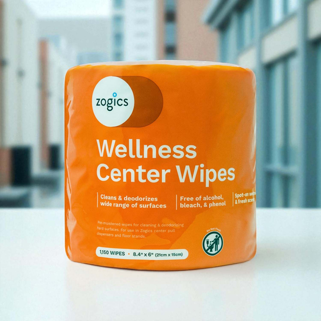 Zogics Wellness Center Wipes | Bulk Fitness Center Wipes