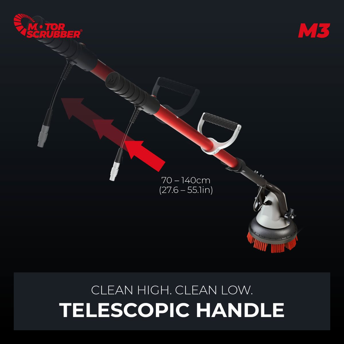 M3 Floor Scrubber With Complimentary Zogics Floor Cleaner