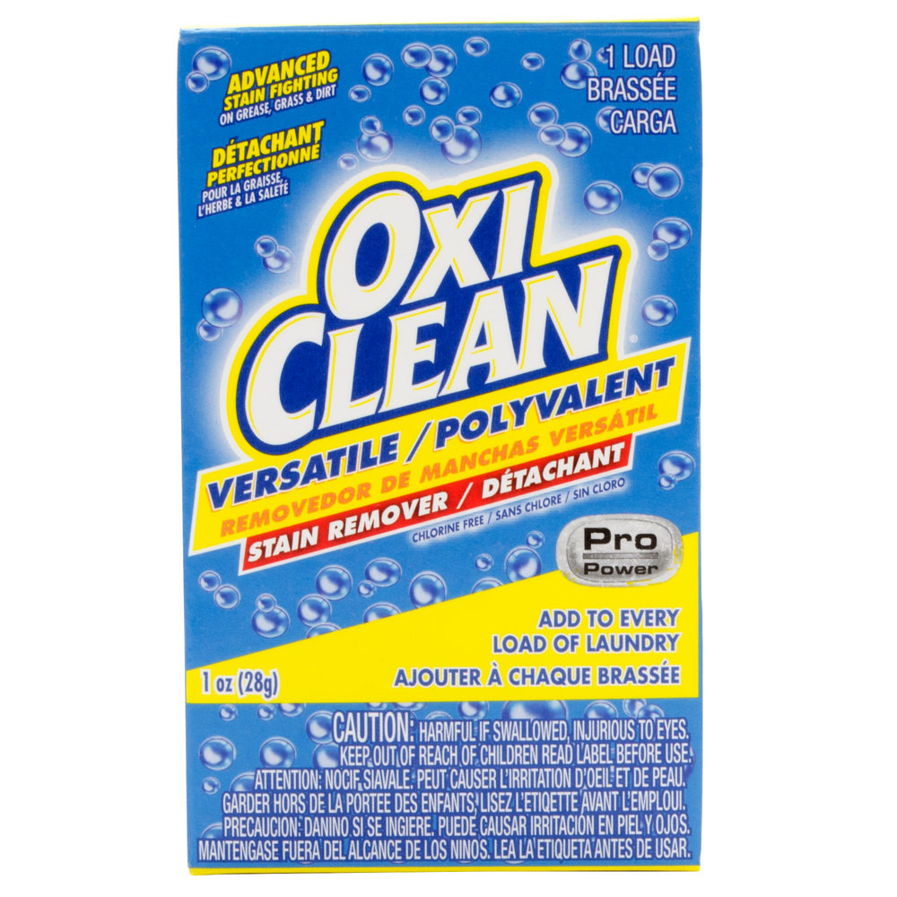 OxiClean Versatile Powder Stain Remover, 1 oz Vending Box