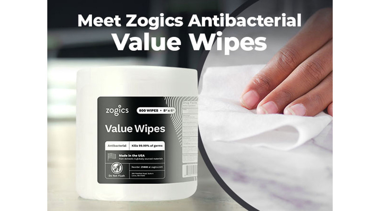 Gentle on Skin, Tough on Germs: Meet Zogics Value Wipes