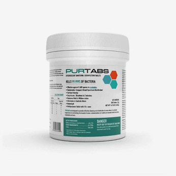 PURTABS ESPT3.3G Disinfecting Tabs (200 tablets/tub)(6 tubs/case)