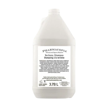 Pharmacopia Verbena shampoo with fresh lemon and spearmint sprig fragrance