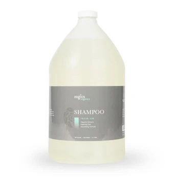 Zogics Organics Fresh Air Shampoo—paraben‑free, gluten‑free hydration for hair