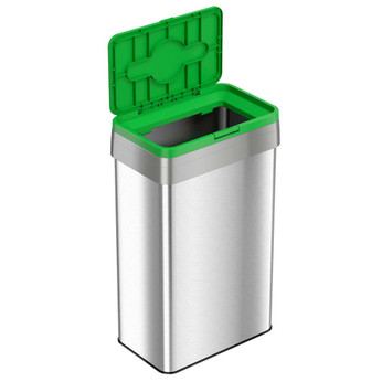 Flip Open Compost Lid Trash Can