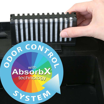 Round Sensor Trash Can