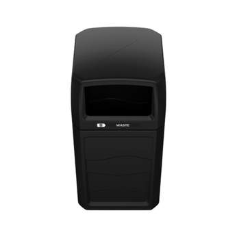 Weather Resistant Trash Can for Outdoors