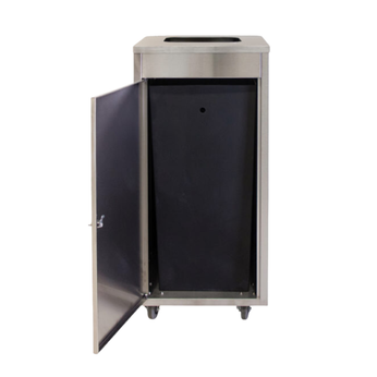 High Capacity Waste Receptacle