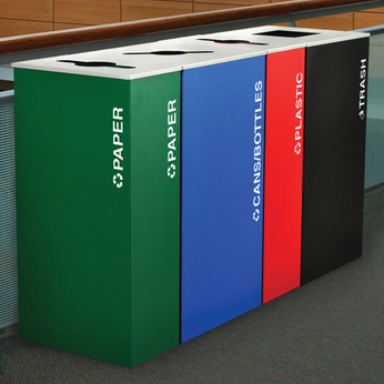 Recycling Container For Common Recyclables