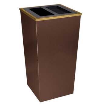 Ex-Cell Kaiser 34 Gallon Dual-Function Ash & Trash Receptacle