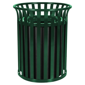 Ex-Cell Kaiser 37-Gallon Outdoor Waste Receptacle - Weather Resistant