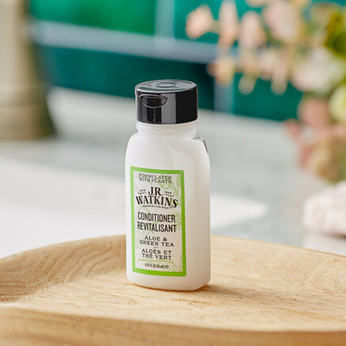 JR Watkins 0.75 oz Aloe & Green Tea Conditioner for Guests - 170/Case