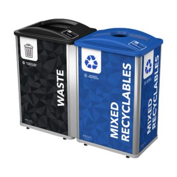 Modular Recycling Bins For Indoor Spaces