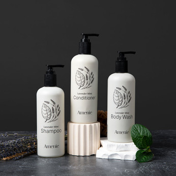Refillable Amenie Shower Dispensers