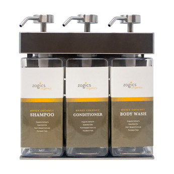 Honey Coconut Triple Dispenser