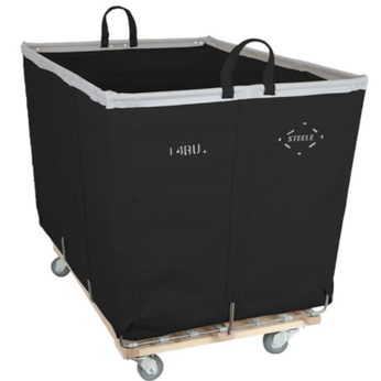 black steeletex vinyl 14 bushel bulk truck