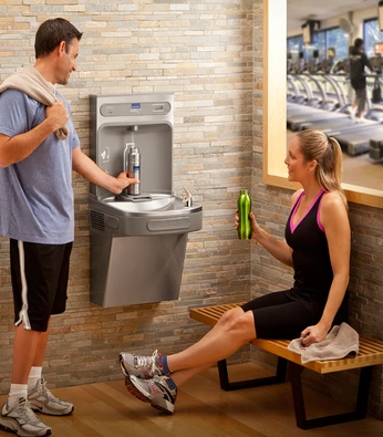Touchless hydration station for high traffic facilities