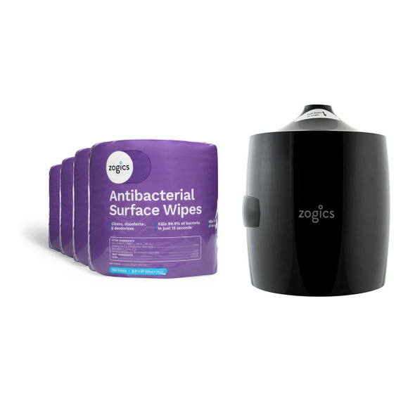 Antibacterial Disinfecting Wipes New Customer Bundle (Free Dispenser)