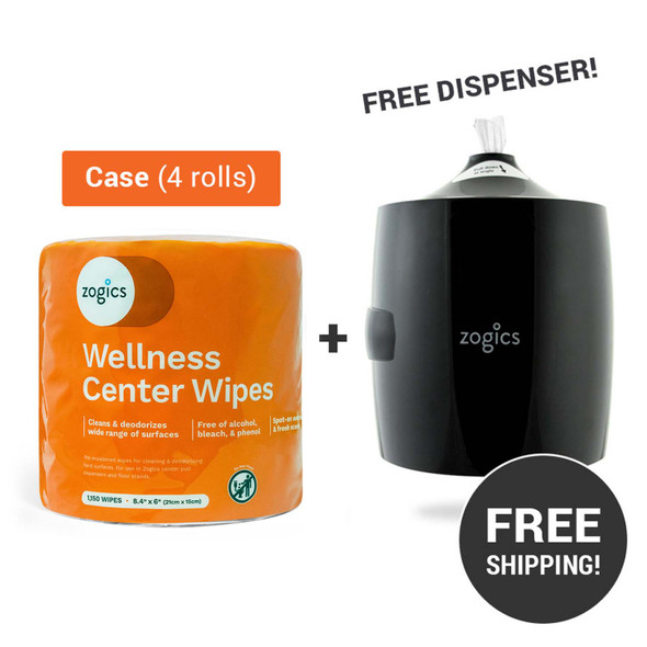 Wellness Center Wipes New Customer Bundle (Free Dispenser)