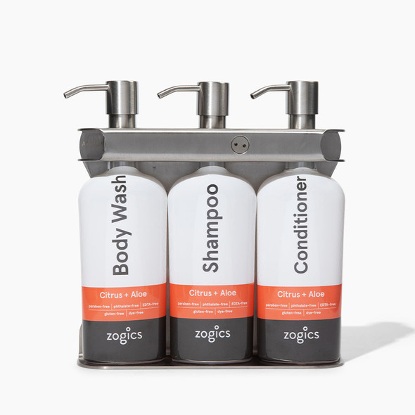 Aquamenities Triple Shower Dispenser