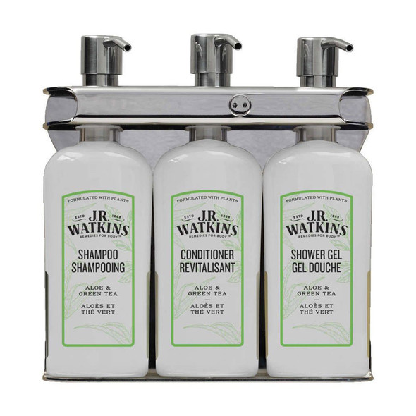 JR Watkins Triple Shower Dispenser