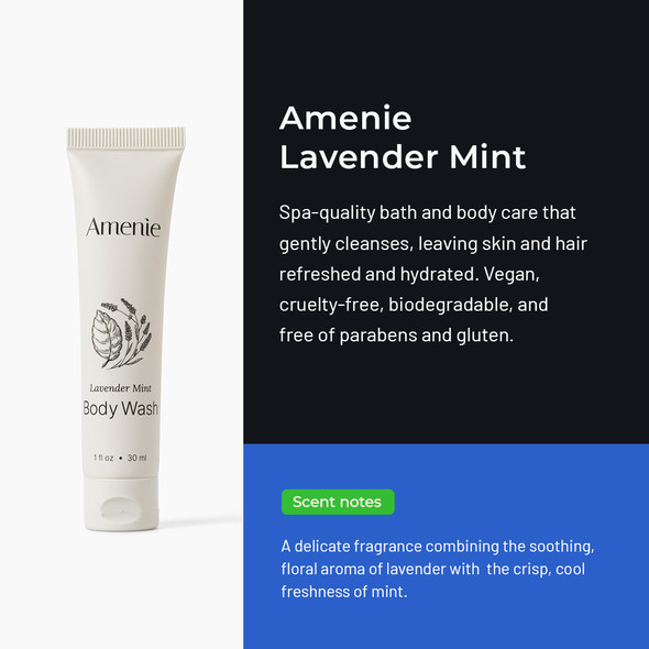 Amenie Lavender Mint Body Wash