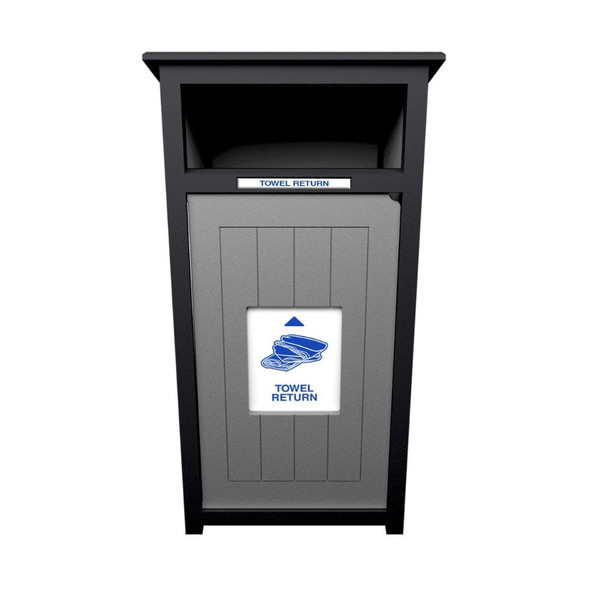 Compact and Space-Saving Towel Disposal Unit for High-Traffic Areas
