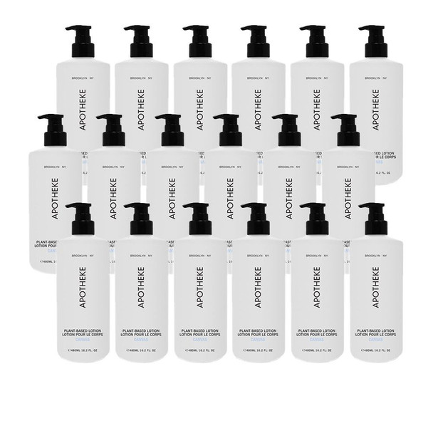 Apotheke 16.2 oz body lotion case of 18 for hospitality use